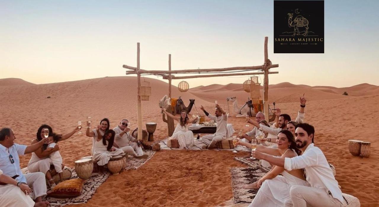 Hotel Sahara Majestic Luxury Camp Merzouga Exterior foto